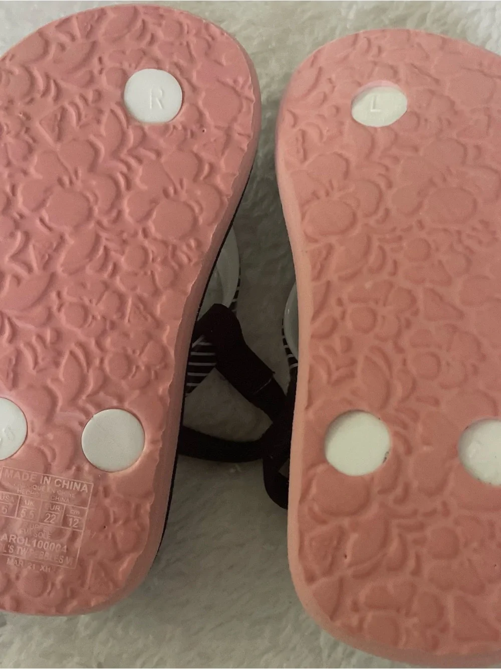 NWT Baby Girl Flip Flops